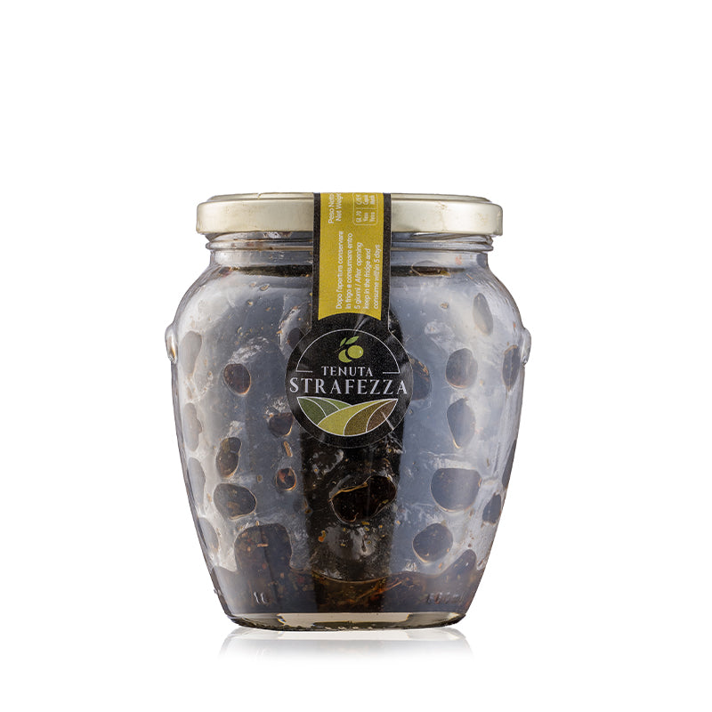 Olive Nere al Forno in Olio